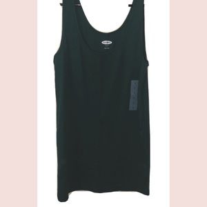 Dark Green Tank Top | Size L